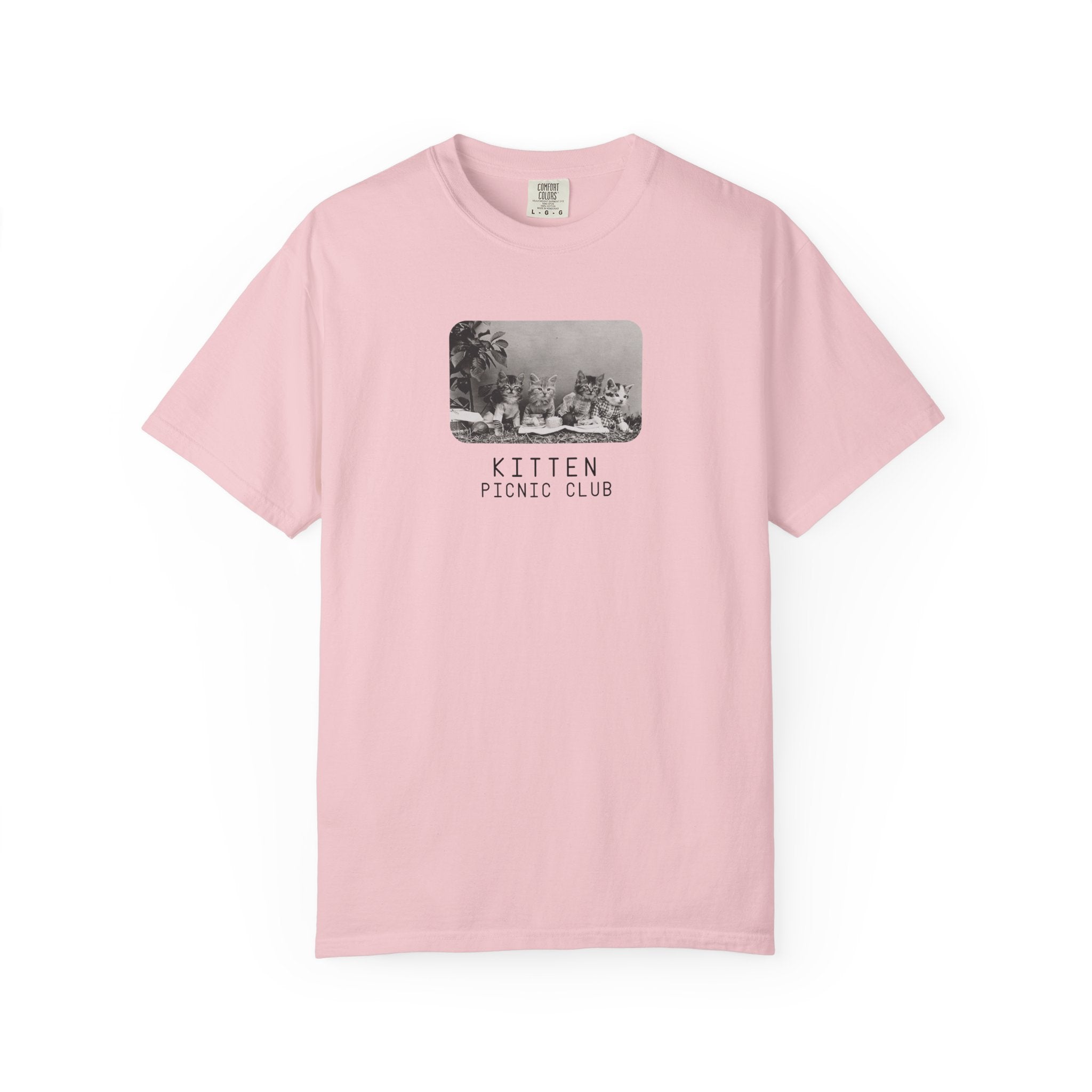 'Kitten Picnic Club' Unisex Adult Tee
