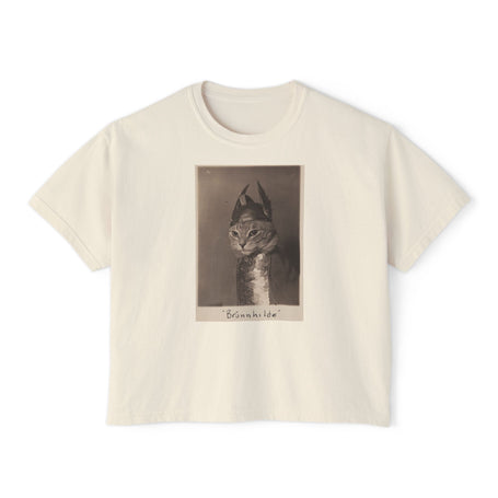 'Brunnhilde the Cat' Women's Boxy Tee
