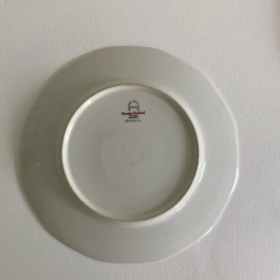 Haviland Limoges Montreux Dinner Plate: Floral Porcelain (Sold Per Plate)