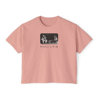 'Hitchin' a Ride' Women's Boxy Tee