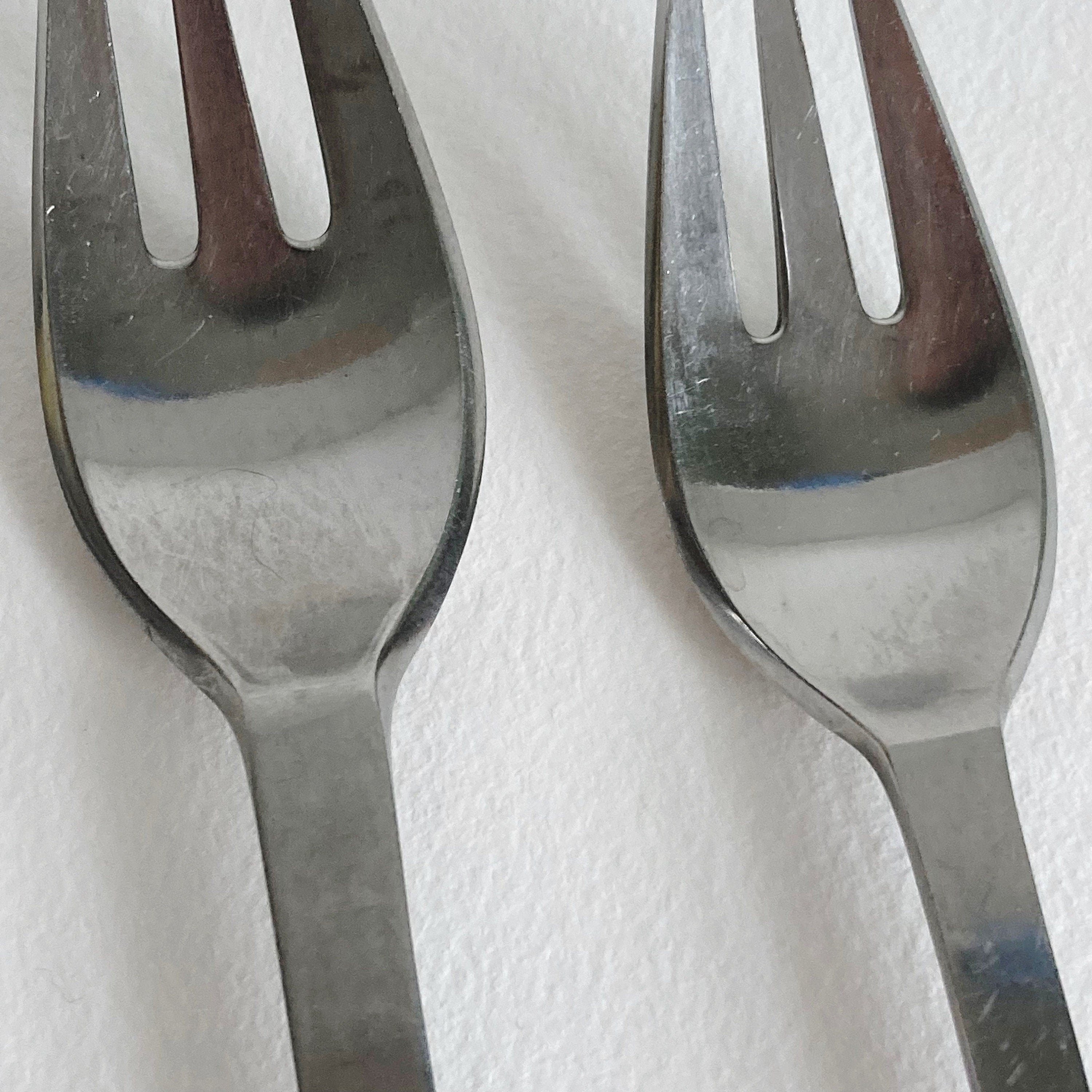 Vintage Dansk Ingot Flatware Set: MCM 4-Piece Place Setting