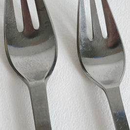 Vintage Dansk Ingot Flatware Set: MCM 4-Piece Place Setting