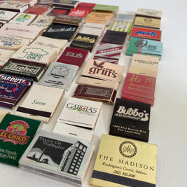 Mid to Late 20th Century Collection of Vintage Matchbooks - 1960s - 1990s Ephemera - Matchbook Travel Souvenirs - Stardust Walt Disney World
