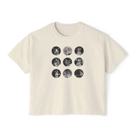 'Nine Lives' Women's Boxy Tee