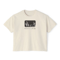 'Hitchin' a Ride' Women's Boxy Tee