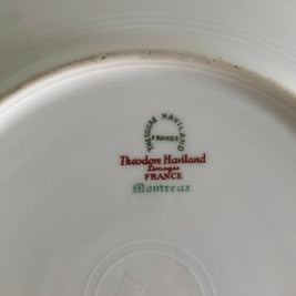 Haviland Limoges Montreux Dinner Plate: Floral Porcelain (Sold Per Plate)
