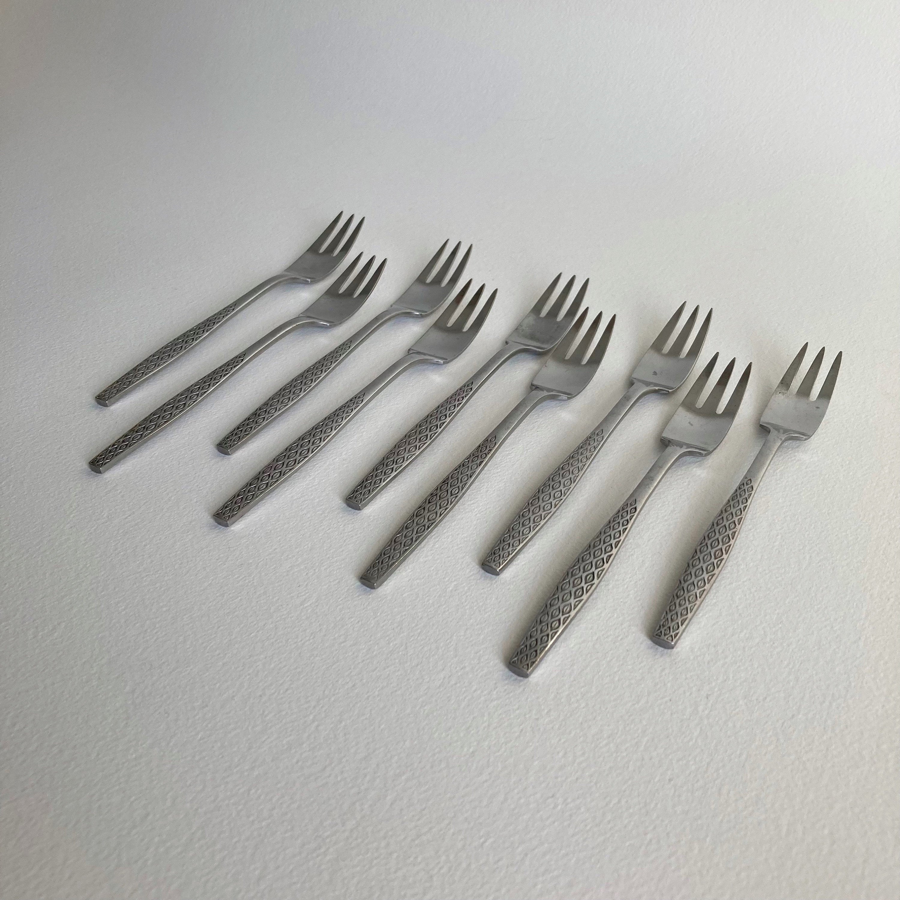 Vintage Dansk Variation IV Salad Fork: Jens Quistgaard Danish Modern Flatware