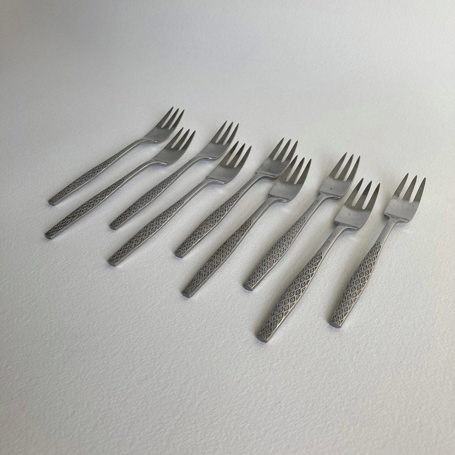 Vintage Dansk Variation IV Salad Fork: Jens Quistgaard Danish Modern Flatware