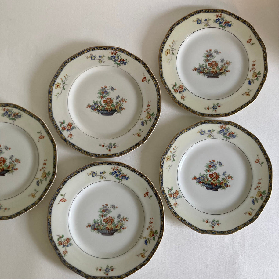 Haviland Limoges Montreux Dinner Plate: Floral Porcelain (Sold Per Plate)
