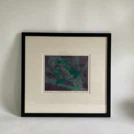 Minna Citron Abstract Etching: 