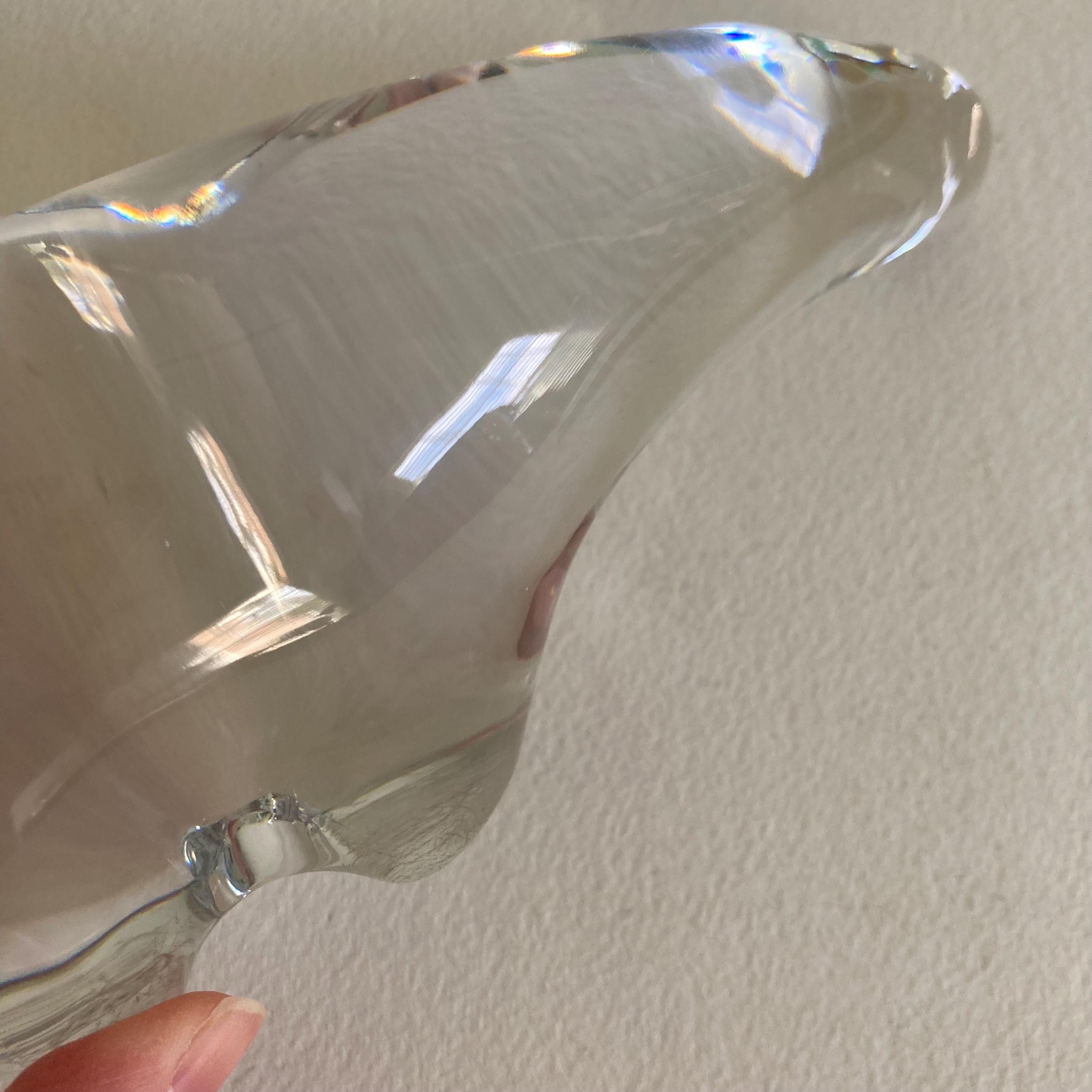 Vintage Baccarat Crystal Polar Bear Figurine - 20th Century Statue
