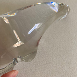 Vintage Baccarat Crystal Polar Bear Figurine - 20th Century Statue