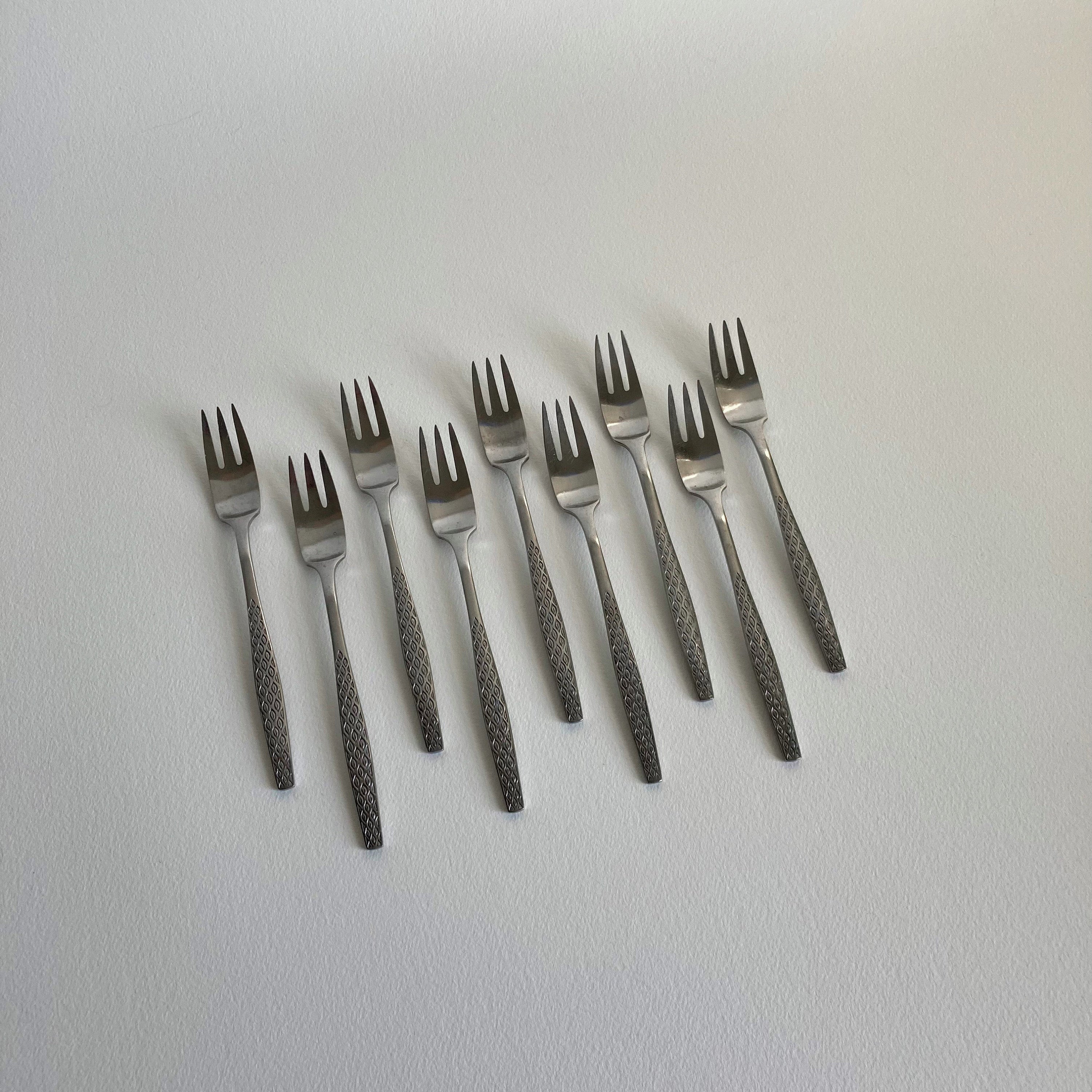 Vintage Dansk Variation IV Salad Fork: Jens Quistgaard Danish Modern Flatware