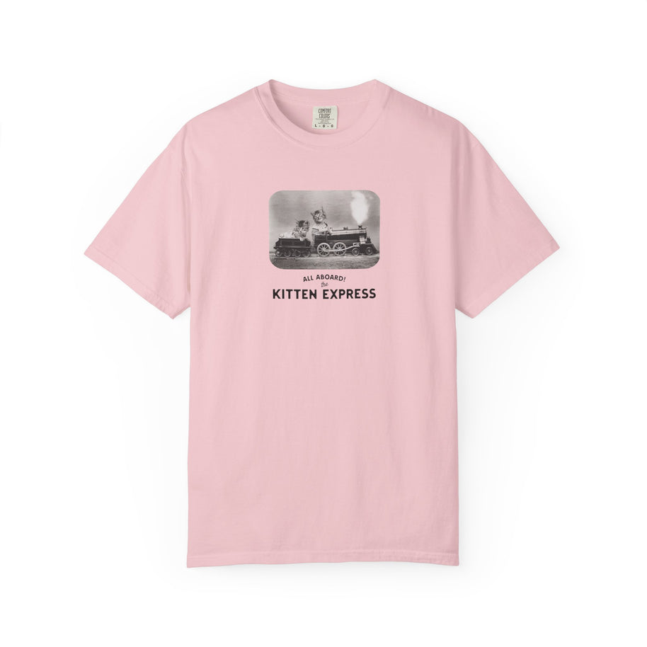 'All Aboard the Kitten Express' Unisex Adult Tee