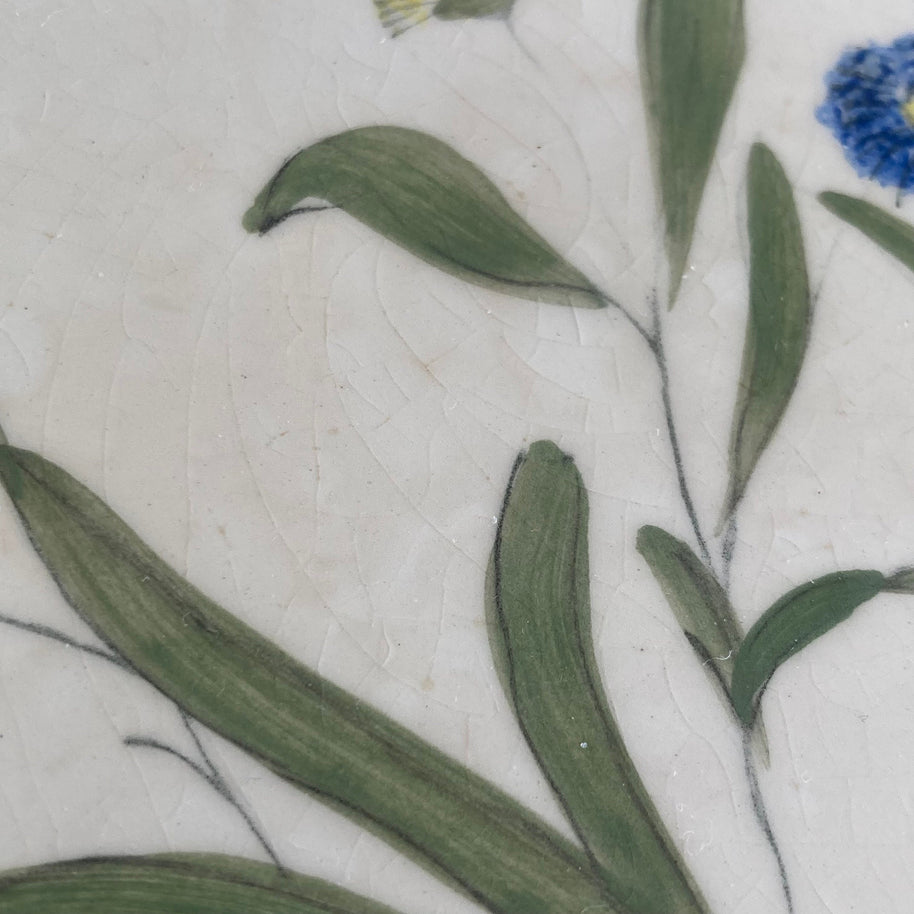 Longchamp Libellule Salad Plate: French Floral Wall Decor