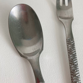 Vintage Dansk Prado Serving Set: Jens Quistgaard Danish Modern Flatware