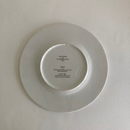 Hand Painted Vietri Plate: NC Museum of Art 50th Anniversary, Italy