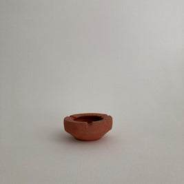 Hostal Castilla Puerto Rico Red Clay Ash Tray - 20th Century Hotel Ash Tray