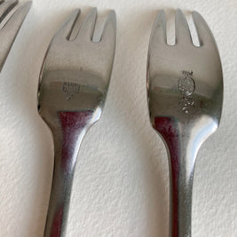 Vintage Dansk Variation VI Salad Forks (Set of 4) - Jens Quistgaard Danish Modern Flatware