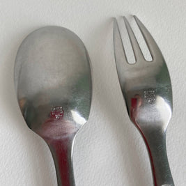 Vintage Dansk Prado Serving Set: Jens Quistgaard Danish Modern Flatware