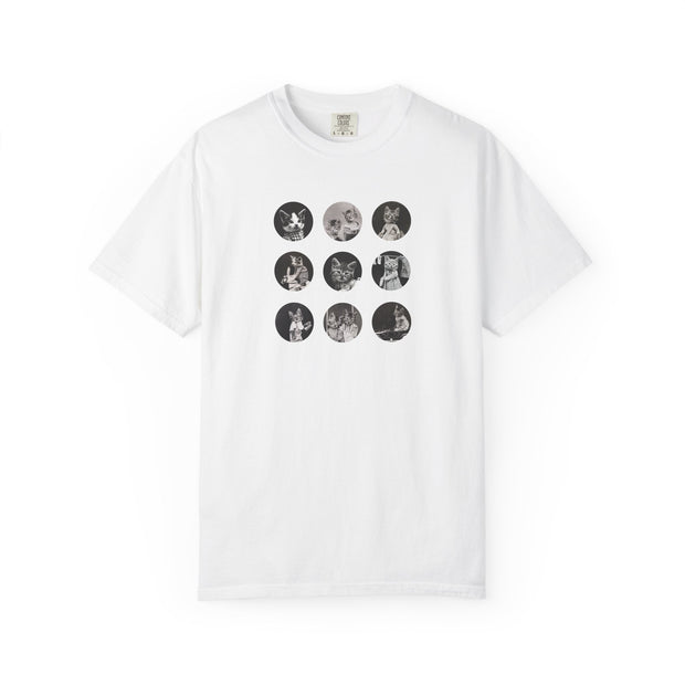 'Nine Lives Kitten' Unisex Adult Tee