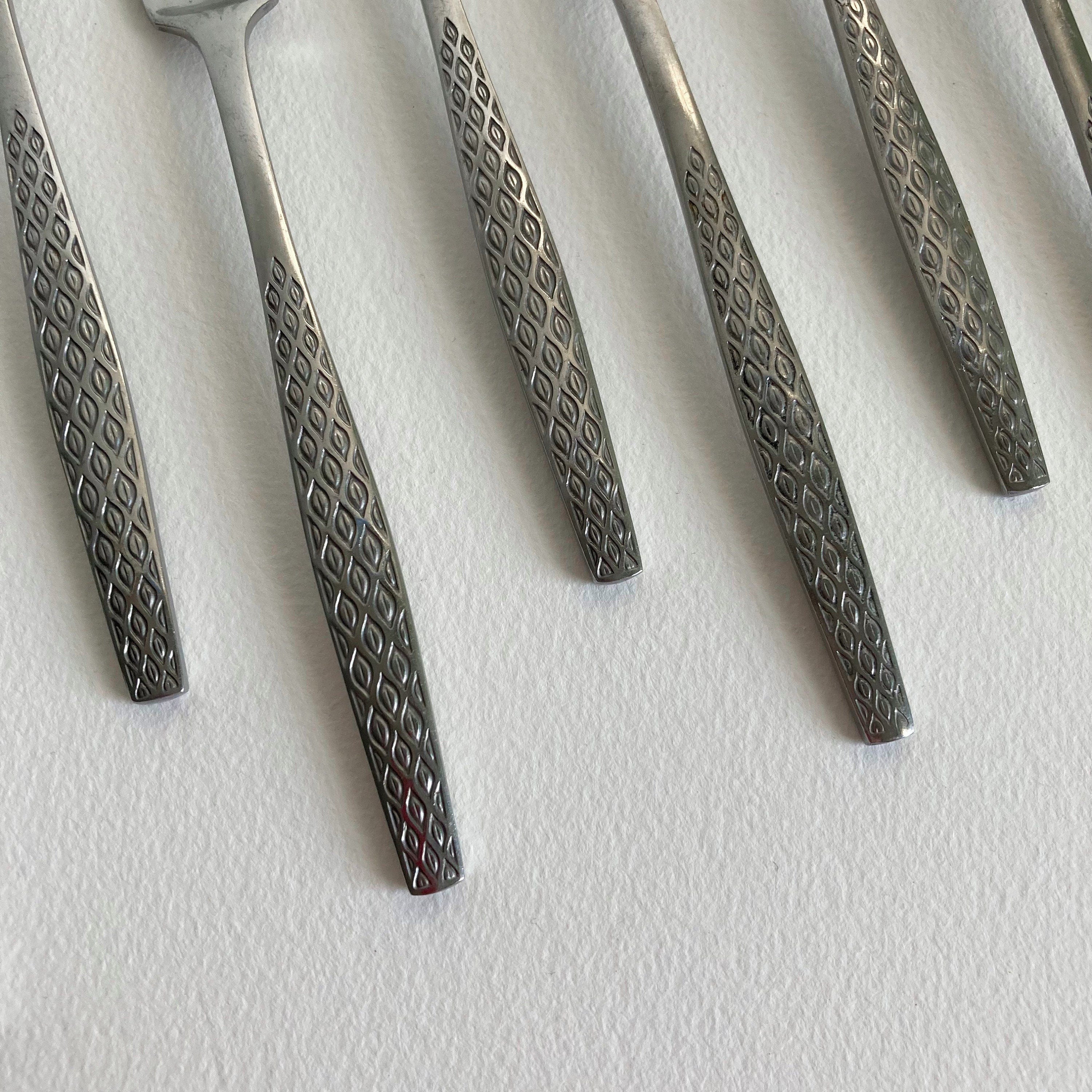 Vintage Dansk Variation IV Salad Fork: Jens Quistgaard Danish Modern Flatware