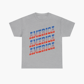 Retro AMERICA Typography Tee