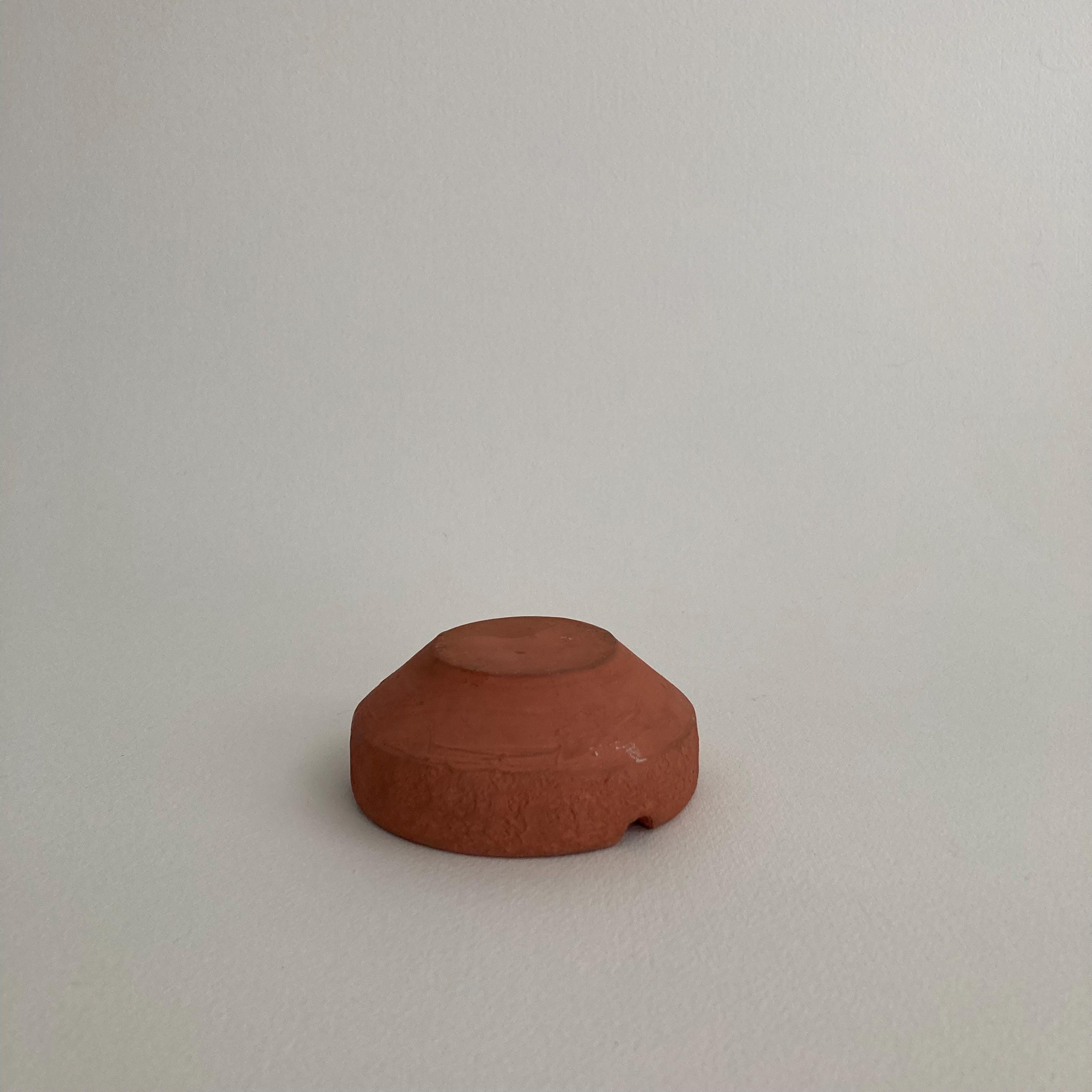 Hostal Castilla Puerto Rico Red Clay Ash Tray - 20th Century Hotel Ash Tray