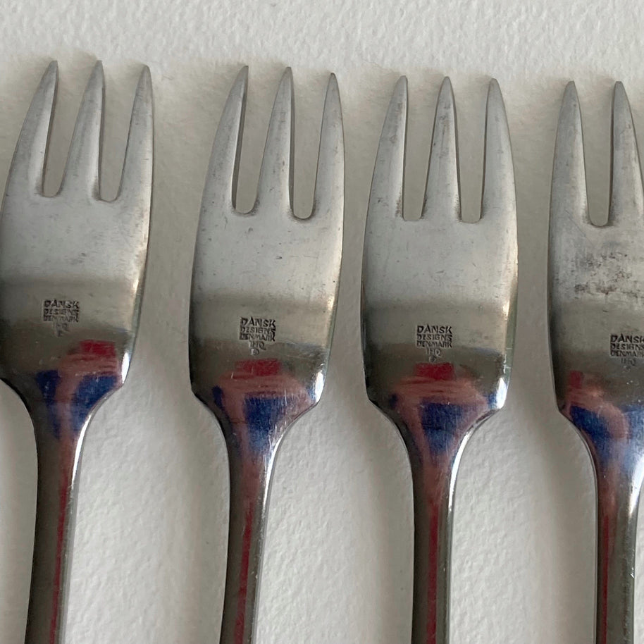 Vintage Dansk Variation IV Salad Fork: Jens Quistgaard Danish Modern Flatware