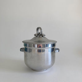 1960s Buehner-Wanner Aluminum Ice Bucket: MCM Barware