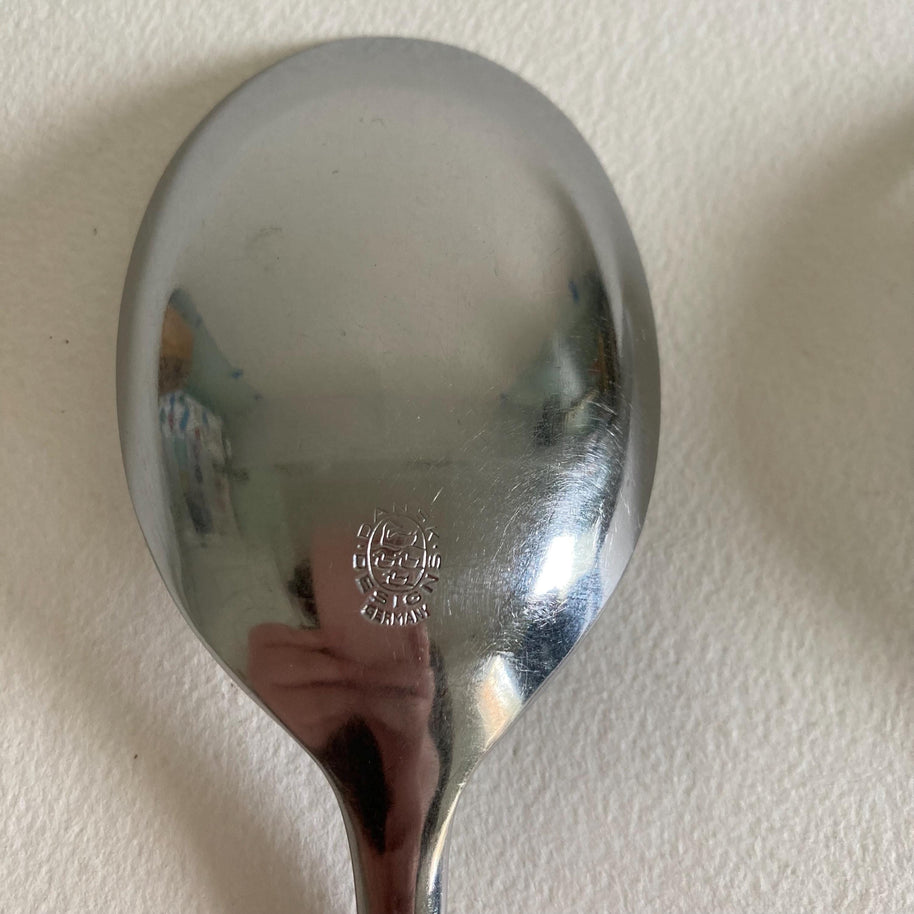 Vintage Dansk Fairwind Salad Serving Set: Jens Quistgaard Danish Modern Flatware