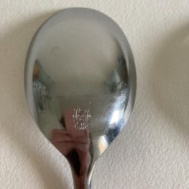 Vintage Dansk Fairwind Salad Serving Set: Jens Quistgaard Danish Modern Flatware