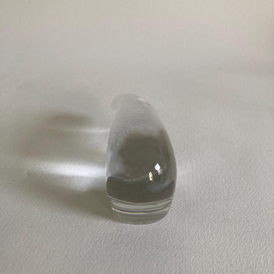 Vintage Baccarat Crystal Polar Bear Figurine - 20th Century Statue