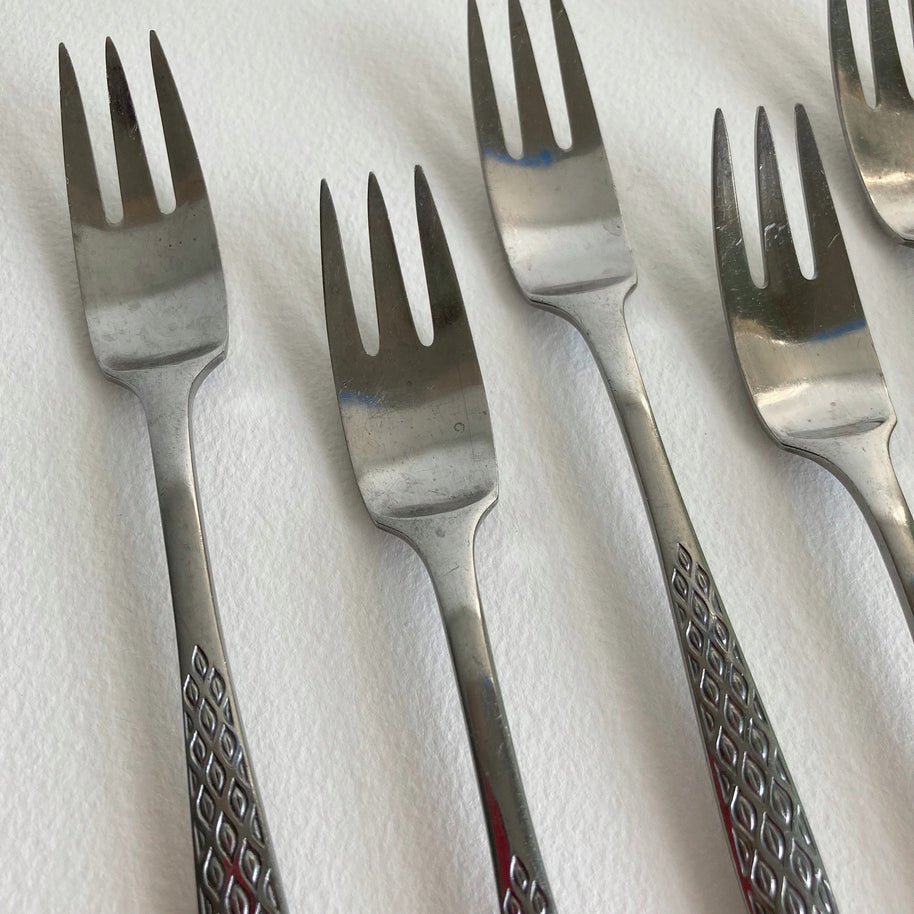 Vintage Dansk Variation IV Salad Fork: Jens Quistgaard Danish Modern Flatware