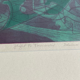 Minna Citron Abstract Etching: 