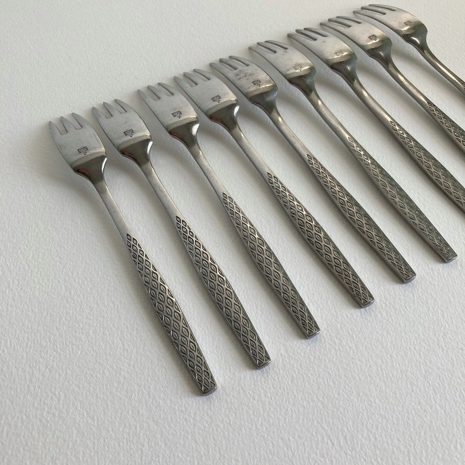 Vintage Dansk Variation IV Salad Fork: Jens Quistgaard Danish Modern Flatware