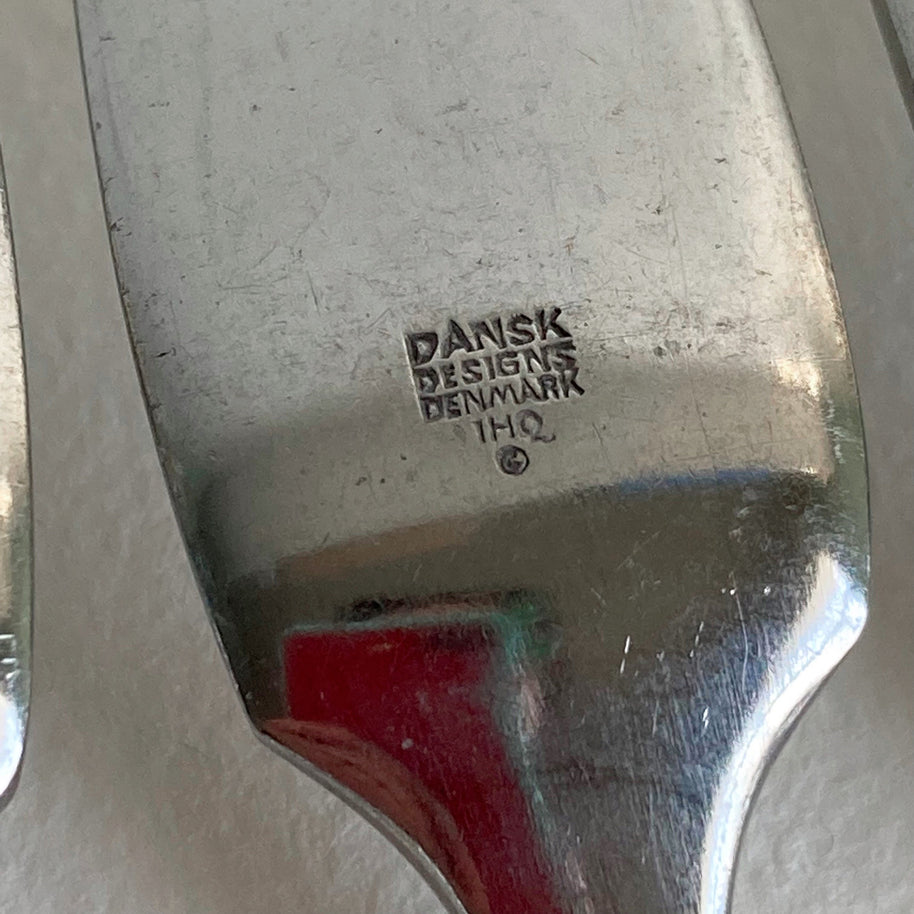 Vintage Dansk Variation IV Salad Fork: Jens Quistgaard Danish Modern Flatware