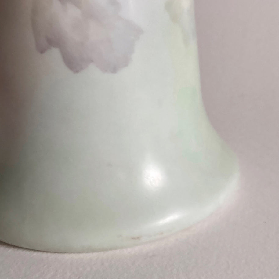 Antique Imperial Austria Porcelain Pitcher: Hand-Painted Grape Motif, 1914-1918