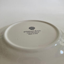 Tiffany & Co. ESTE CERAMICHE Made in Italy Decorative Plate, Blue Yellow Floral
