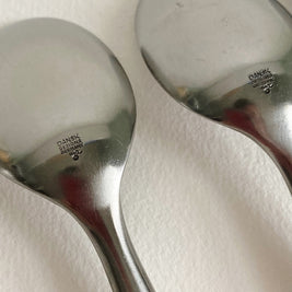 Dansk Kongo Teaspoon: Black Nylon Handle, Mid Century Modern (Germany)