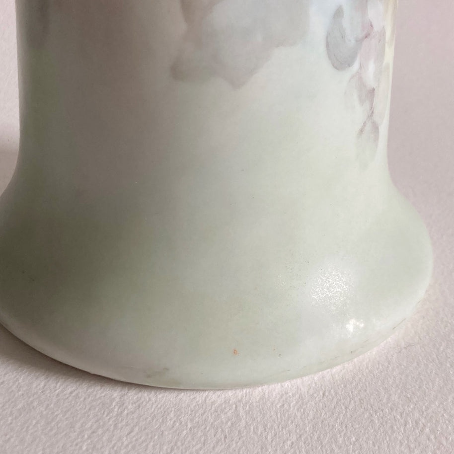 Antique Imperial Austria Porcelain Pitcher: Hand-Painted Grape Motif, 1914-1918