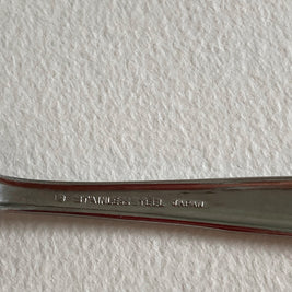Vintage Mid Century Modern Teaspoons - Set of 7 - Japanese Stainless Steel