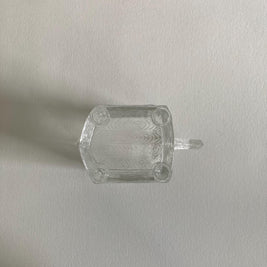 Antique EAPG Log Cabin Creamer - Central Glass Co. Circa 1875