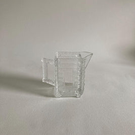 Antique EAPG Log Cabin Creamer - Central Glass Co. Circa 1875